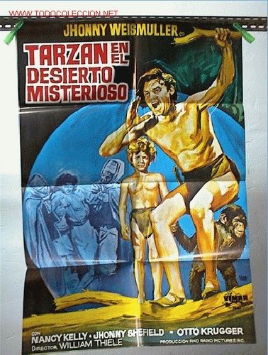 Cine: TARZAN ENEL DESIERTO MISTERIOSO