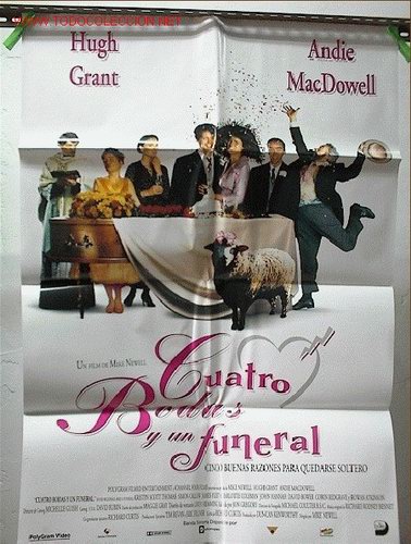 Cine: CUATRO BODAS Y UN FUNERAL - Foto 1