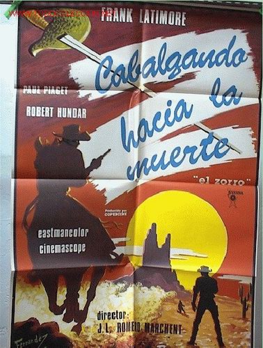 Cine: CABALGANDO ACIA LA MUERTE - Foto 1