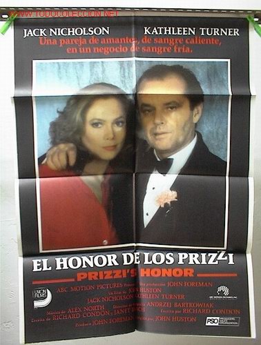 Cine: EL HONOR DE LOS PRIZZI - Foto 1