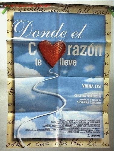 Cine: DONDE EL CORAZON TE LLEVE