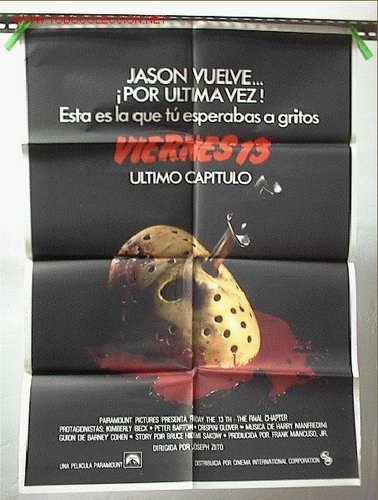 Cine: EN934 VIERNES 13 ULTIMO CAPITULO - Foto 1