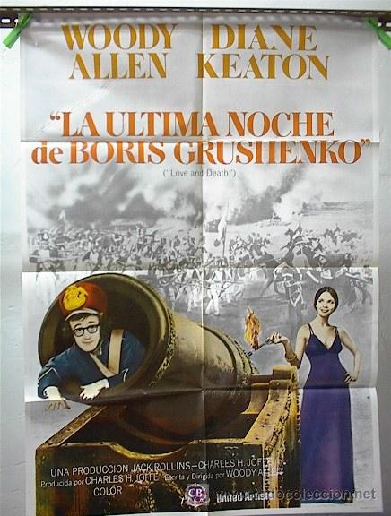 Cin&eacute;ma: LA ULTIMA NOCHE DE BORIS GRUSHENKO W, ALLEN
