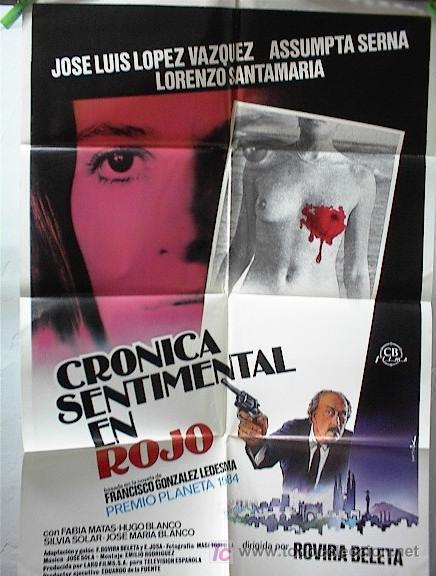 Cine: CRONICA SENTIMENTAL EN ROJO - Foto 1