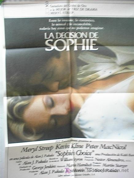 Cine: LA DECISION DE SOPHIE - Foto 1