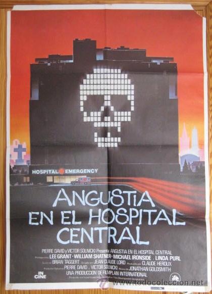 Cin&eacute;ma: CARTEL DE LA PELICULA. - ANGUSTIA EN EL HOSPITAL CENTRAL- 1982.. ENVIO GRATIS&iexcl;&iexcl;&iexcl;