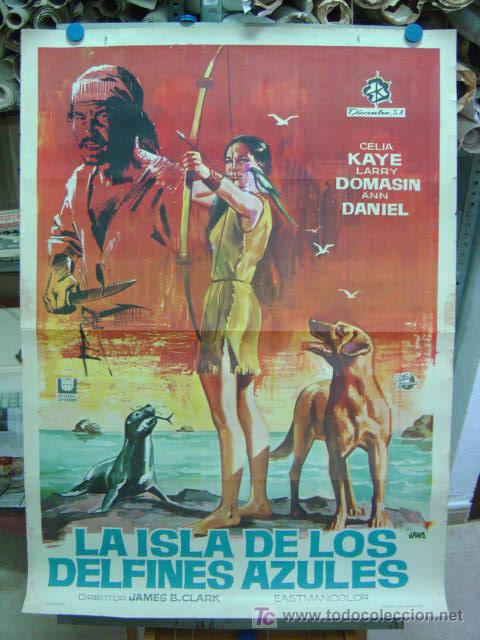 Cine: LA ISLA DE LOS DELFINES AZULES - A&Ntilde;O 1966 - Foto 1