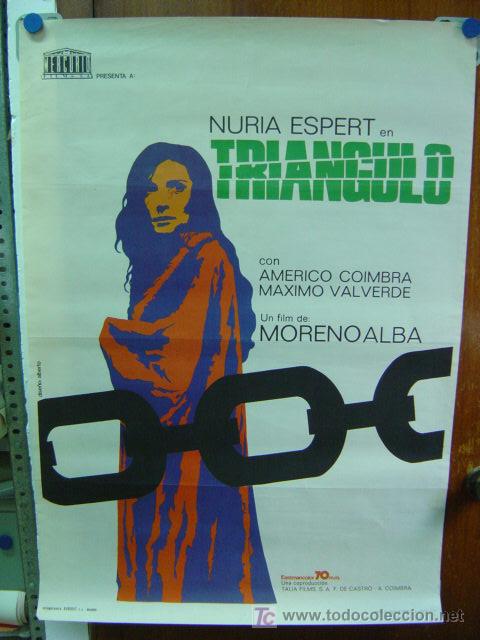 Cine: TRIANGULO - NURIA ESPERT, MAXIMO VALVERDE - A&Ntilde;O 1972 - Foto 1