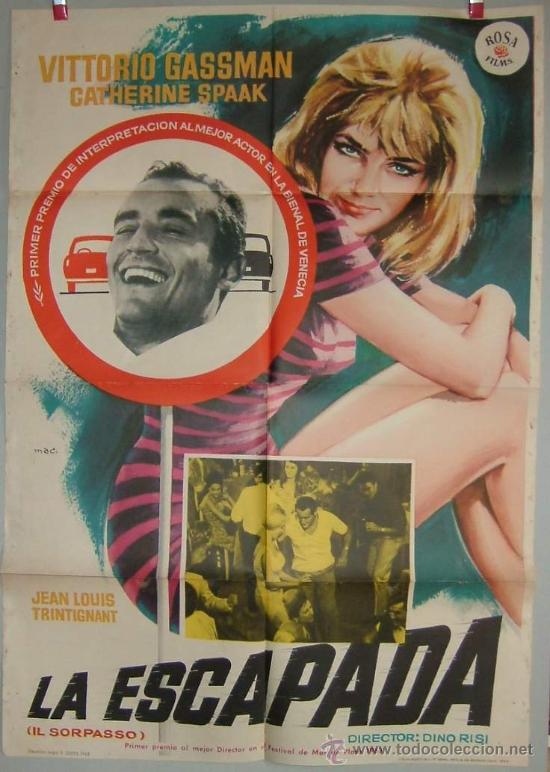 Cine: LA ESCAPADA VITTORIO GASMAN - Foto 1