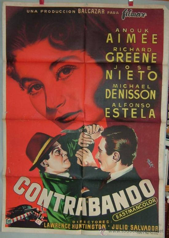 Cine: CONTRABANDO   CINE NEGRO ESPA&Ntilde;OL - Foto 1