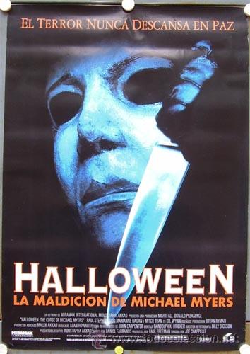 e168 halloween 6 la maldicion de michael myers - Buy Posters of horror  movies on todocoleccion