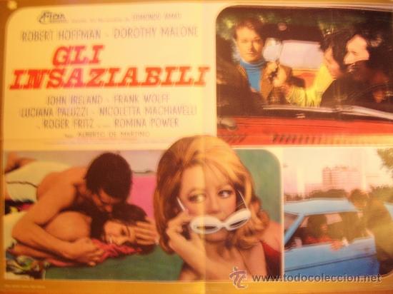 Cin&eacute;ma: GLI INSAZIABILI- ROBERT HOFFMAN, DOROTHY MALONE POSTER PLEGADO