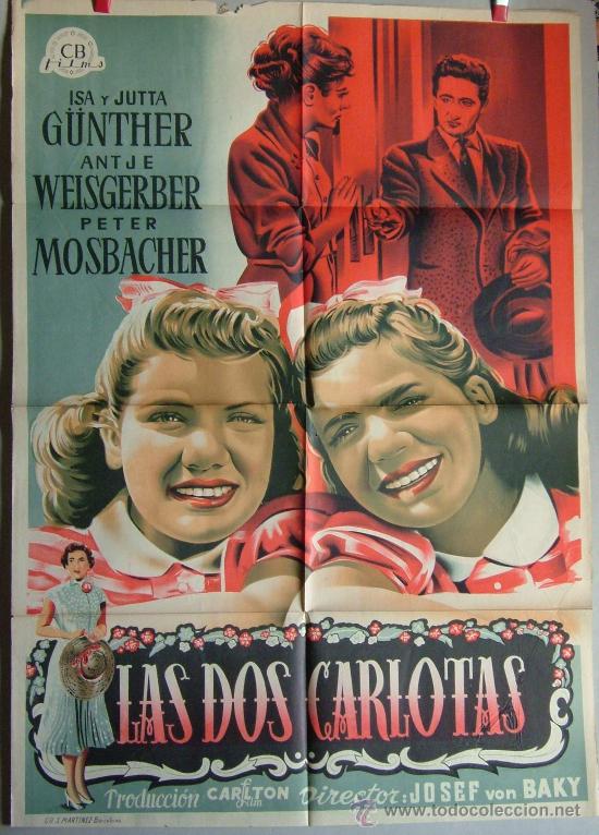 Cinema: LAS DOS CARLOTAS LITOGRAFIA