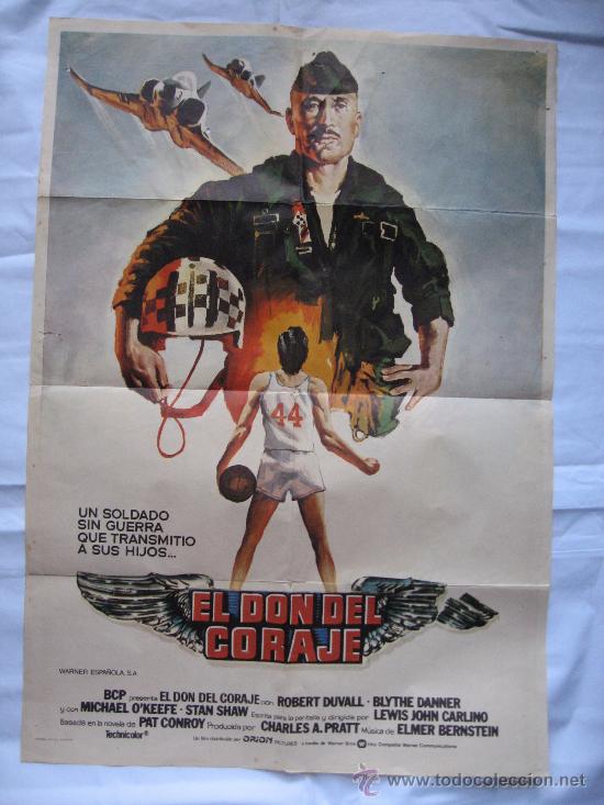 Cin&eacute;ma: CARTEL DE CINE - EL DON DEL CORAJE - 1980 -100CM X 70CM