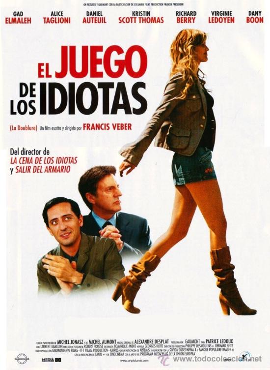 Cin&eacute;ma: Cartel 70x100 El Juego de los idiotas