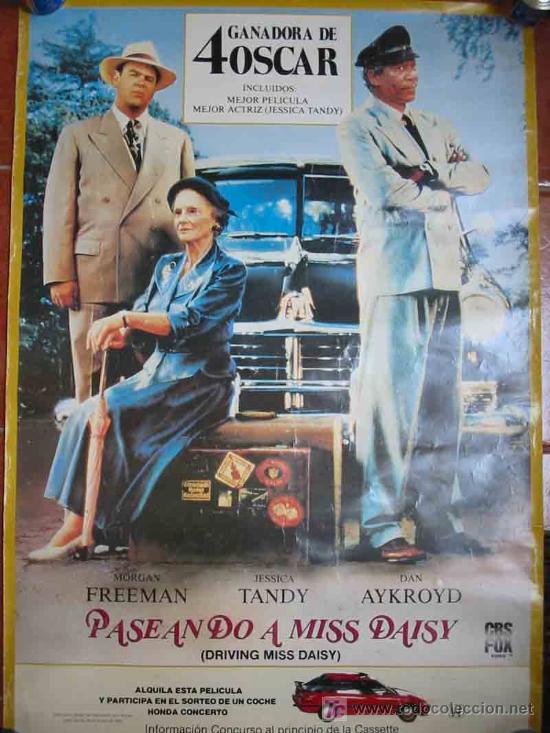 Kino: Paseando a Miss Daisy...Morgan Freeman, Jessica Tandy, Dan Aykroyd
