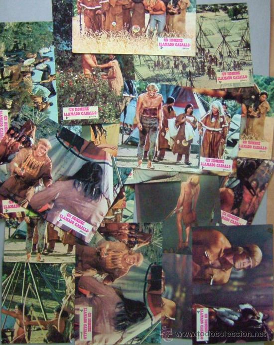 Cine: UN HOMBRE LLAMADO CABALLO RICHARD HARRIS lobbys NUM 80