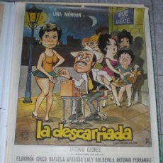 Cine: LA DESCARRIADA - 1972 - LINA MORGAN JOSE LUIS LOPEZ VAZQUEZ - POSTER ORIGINAL - ESTRENO. Lote 12205849