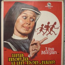 Cine: UNA MONJA Y UN DON JUAN - 1973 - DE MARIANO OZORES CON LINA MORGAN Y JOSE SAZATORNIL - ESTRENO. Lote 12363836