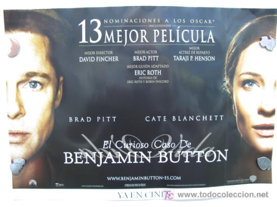 El Curioso Caso De Benjamin Button Comprar Posters Y Carteles De Cine En Todocoleccion 12570436