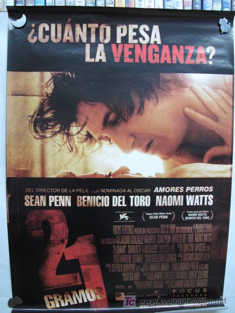 Cin&eacute;ma: 3 POSTER DE 21 GRAMOS