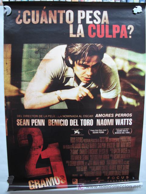 Cine: 3 POSTER DE 21 GRAMOS - Foto 3