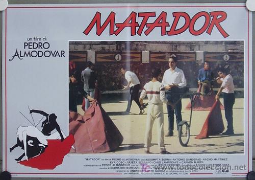 hx51 matador pedro almodovar banderas toros set - Comprar Carteles y ...