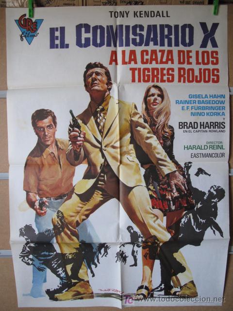 Cin&eacute;ma: EL COMISARIO X A LA CAZA DE LOS TIGRES ROJOS