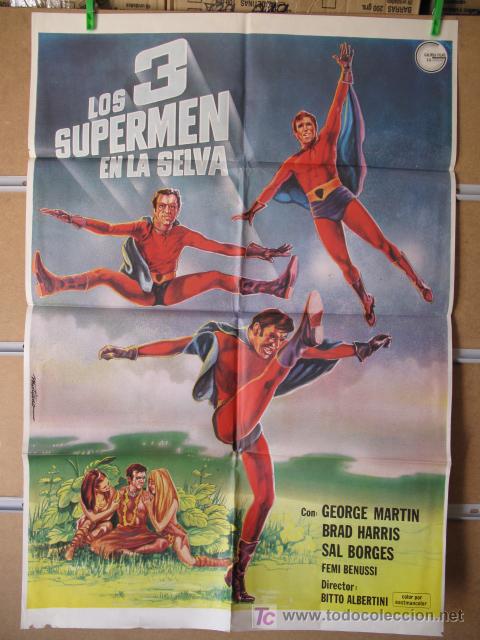 Cin&eacute;ma: LOS TRES SUPERMEN EN LA SELVA