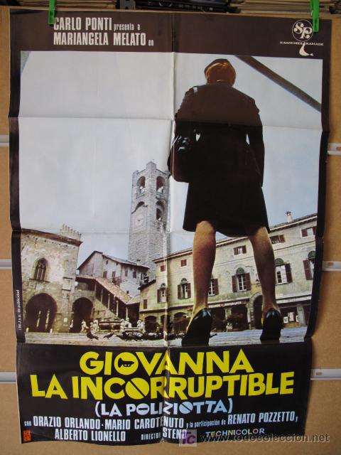 Cin&eacute;ma: GIOVANNA LA INCORRUPTIBLE