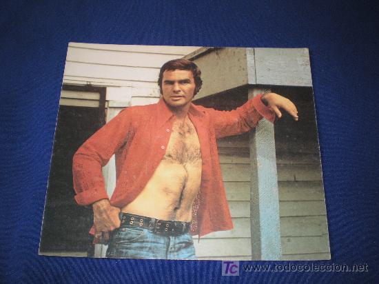 Cine: CARTEL ACTORES - BURT REYNOLDS - MEDIDAS 18 X 20,5 CMS.