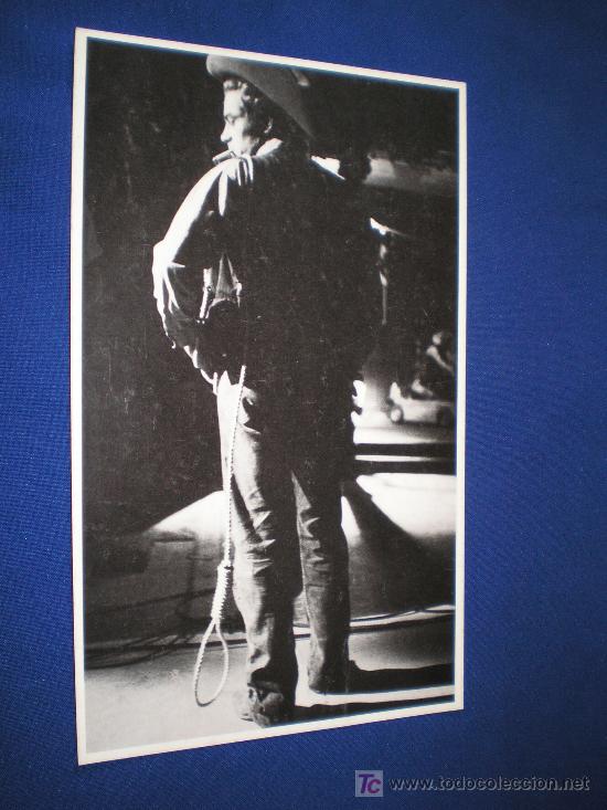 Cine: CARTEL ACTORES - JAMES DEAN - MEDIDAS 16 X 26,5 CMS.