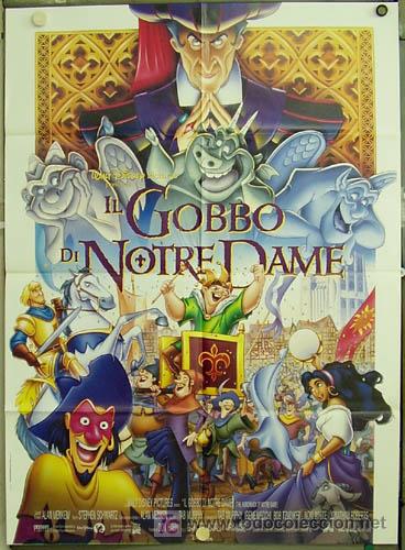 jo15 el jorobado de notre dame walt disney post - Buy Posters of children's  movies on todocoleccion