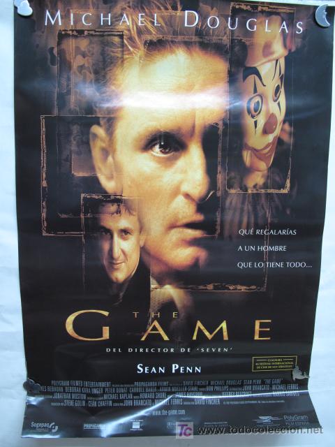 Cine: THE GAME POSTER ORIGINAL - Foto 1