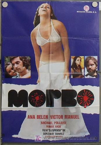 JV57 MORBO ANA BELEN VICTOR MANUEL SEXY POSTER ORIGINAL 70X100 ESTRENO (Cine - Posters y Carteles - Clasico Español)