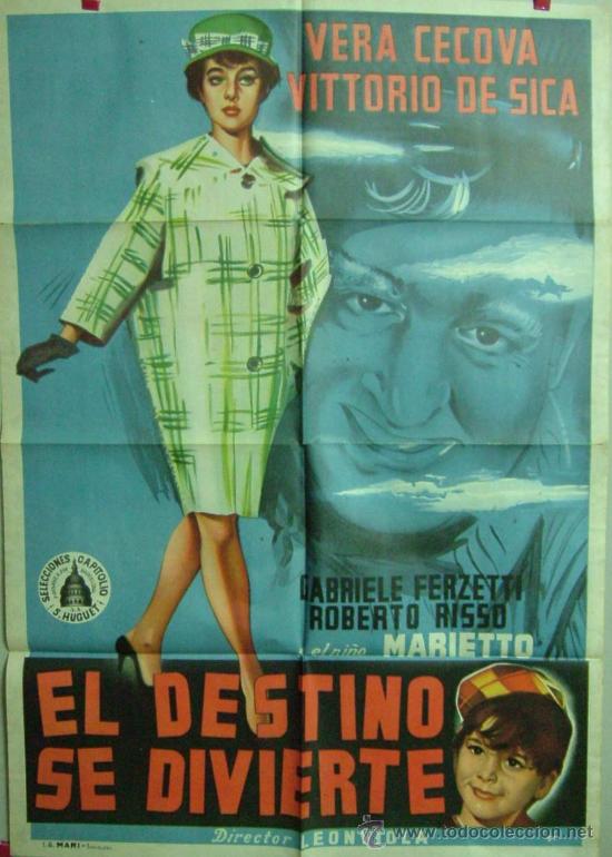 Kino: EL DESTINO SE DIVIERTE -- VITTORIO DE SICA