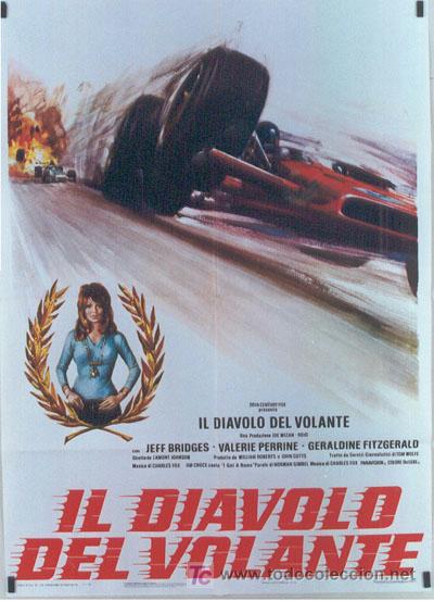 RF09D THE LAST AMERICAN HERO JUNIOR JOHNSON JEFF BRIDGES AUTOMOVILISMO POSTER ORIG 100X140 ITALIANO (Cine - Posters y Carteles - Acción)