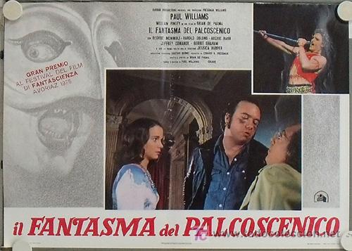 Cine: VR45D EL FANTASMA DEL PARAISO BRIAN DE PALMA SET 8 POSTERS ORIGINAL ITALIANO 47X68 - Foto 5 - 15579024
