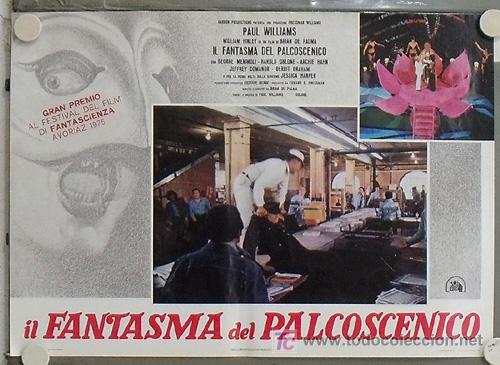 Cine: VR45D EL FANTASMA DEL PARAISO BRIAN DE PALMA SET 8 POSTERS ORIGINAL ITALIANO 47X68 - Foto 7 - 15579024