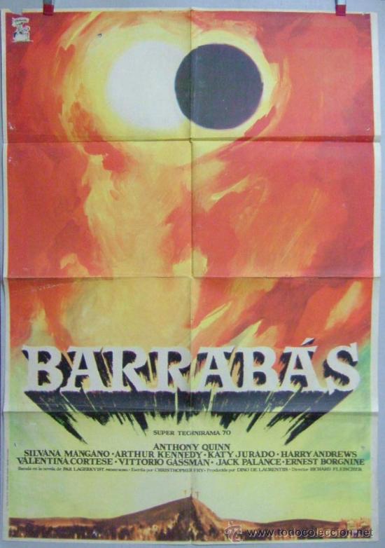 Cin&eacute;ma: BARRABAS - MANGANO -- QUINN