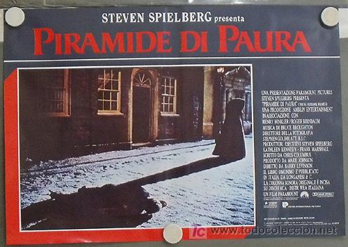 Cine: YF00D SHERLOCK HOLMES EL SECRETO DE LA PIRAMIDE SET DE 8 POSTERS ORIGINAL ITALIANO 47X68 - Foto 7 - 15714540