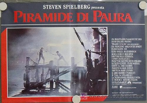 Cine: YF00D SHERLOCK HOLMES EL SECRETO DE LA PIRAMIDE SET DE 8 POSTERS ORIGINAL ITALIANO 47X68 - Foto 5 - 15714540