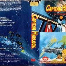 Cine: CARÁTULA ORIGINAL DEL 3ER VOLUMEN EN VHS DE CAPITAN HARLOCK
