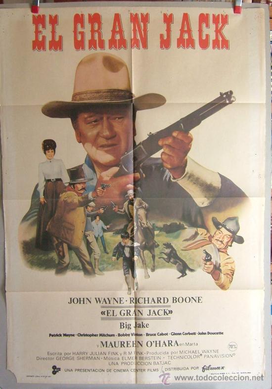 Cine: EL GRAN JACK  ---  JHON WAYNE  ---- MAUREN O'HARA