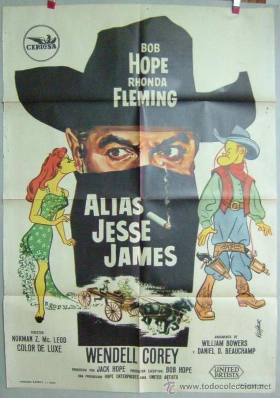 Cine: ALIS JESSE JAMES  --- BOB HOPE - Foto 1