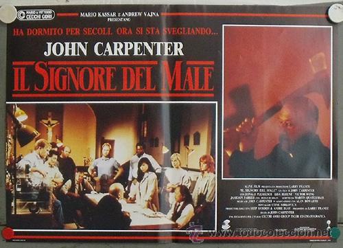 Cine: TO01 EL PRINCIPE DE LAS TINIEBLAS JOHN CARPENTER SET 6 POSTERS ORIGINALES ITALIANOS 47X68 - Foto 2 - 15808564