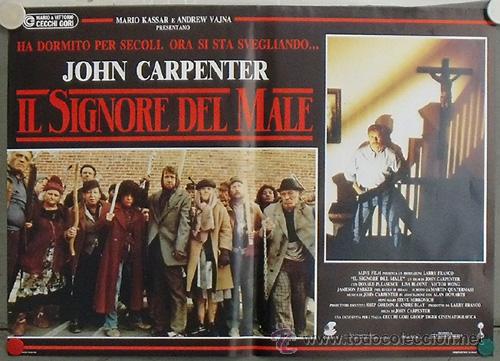Cine: TO01 EL PRINCIPE DE LAS TINIEBLAS JOHN CARPENTER SET 6 POSTERS ORIGINALES ITALIANOS 47X68 - Foto 4 - 15808564