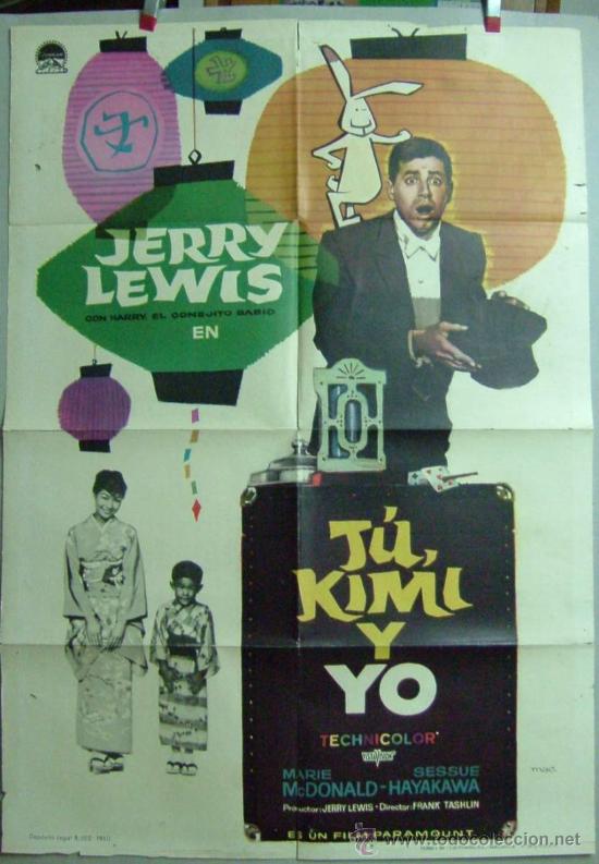 Cine: TU KIMI Y YO  ---   JERRY LEWIS  de MAC - Foto 1