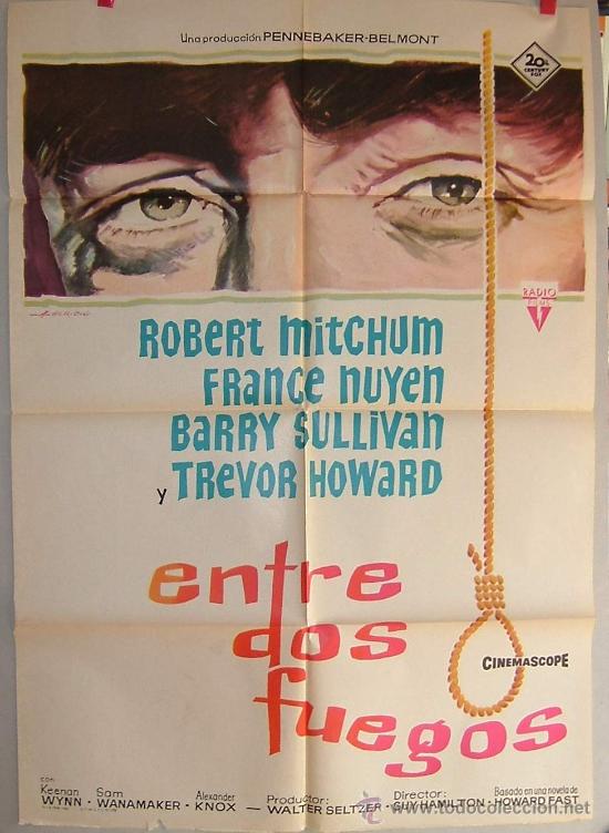Cin&eacute;ma: ENTRE DOS FUEGOS --- MITCHUM