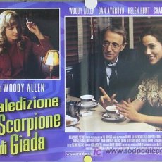 Cine: YF21D LA MALDICION DEL ESCORPION DE JADE WOODY ALLEN HELEN HUNT THERON SET 6 POSTERS ORIG ITALIANOS